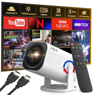 Ultra-Portable 4K Mini Projector The XGODY Gimbal 3 Pro is a compact,lightweight