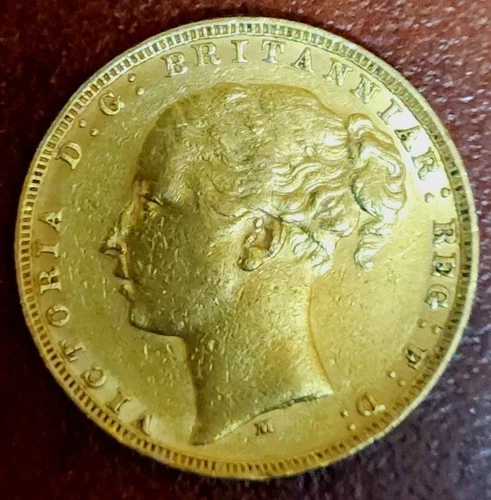 1881 Victoria Gold Sovereign — photo from the most recent tracked eBay sale