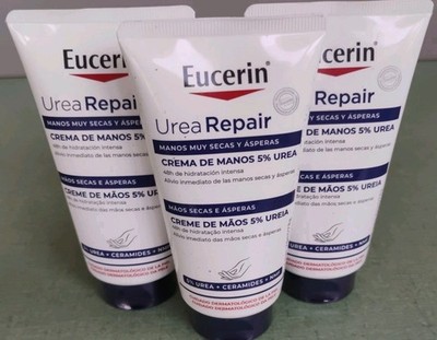 Eucerin UreaRepair Plus Hand Cream 3-Pack 5% Urea 75ml 2.5oz Exp 02/2029