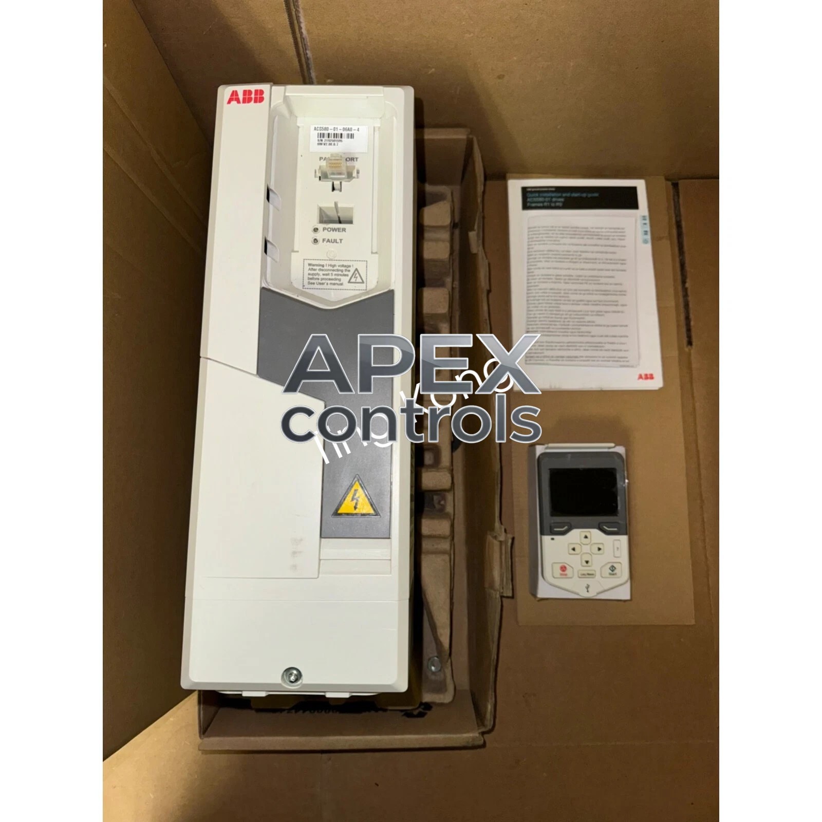 ACS580-01-06A0-4 ABB frequency converter new via FedEx or DHL