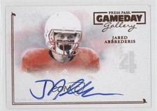 2014 Press Pass Gameday Gallery Bronze Jared Abbrederis #GG-JA Auto 1e0