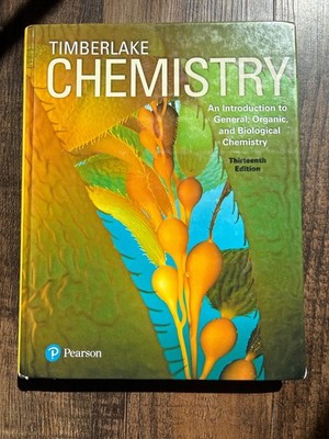 Chemistry: An Introduction to - Hardcover, by Timberlake Karen - Acceptable
