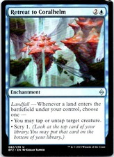 Retreat to Coralhelm U Battle for Zendikar 82 HP HP-HP