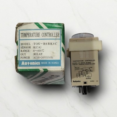 AUTONICS TOS-B4RK4C TEMPERATURE CONTROLLER 100-240VAC FREE FAST SHIP