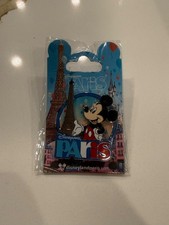 Prendedor Torre Eiffel Mickey Mouse Disneyland París Nuevo en Embalaje