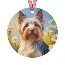 Silky Terrier - Charming Metal Ornaments