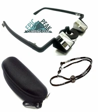 Epic Peak Light Weight Climbing Pro Belay Glasses Belaying Glasses Goggles