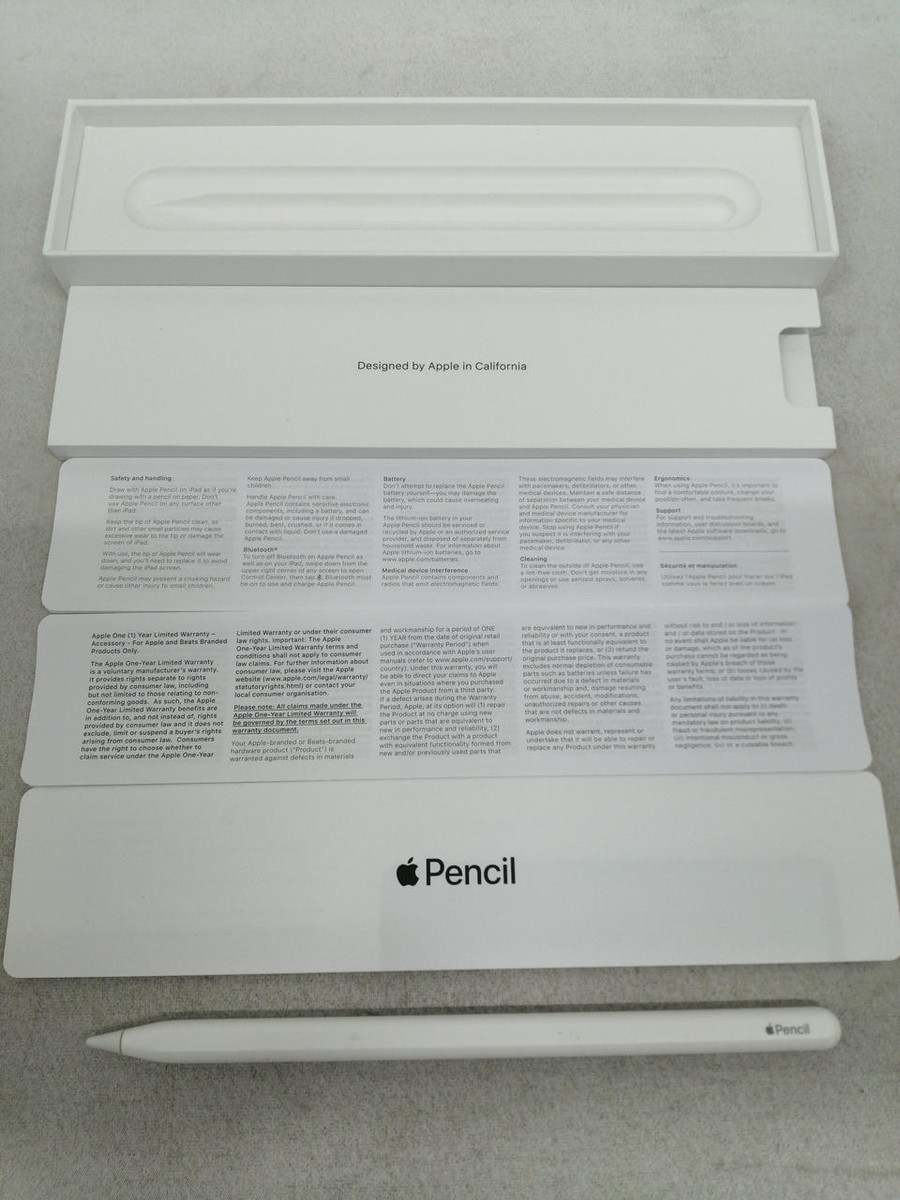 Apple Pencil 2nd Generation MU8F2J/A Good Condition Used | eBay