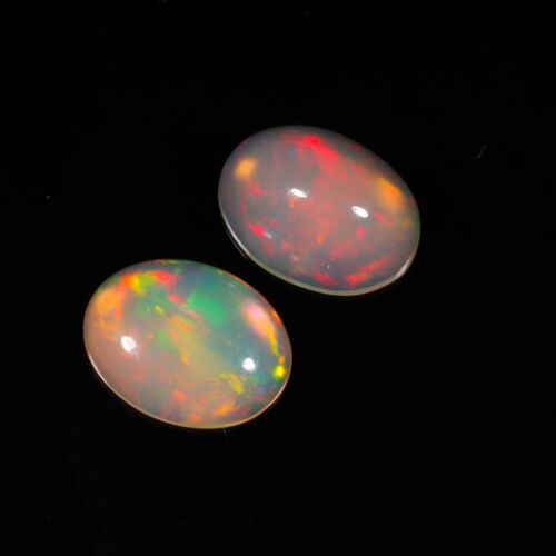 Natural Opal Oval Shape Cabochon Loose Gemstone 12X9X6-12X9X3 MM 5.00 Ct
