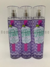 Bath  Body Works Apple Blossom Lavender Fragrance Mist Full Size S/3 191B