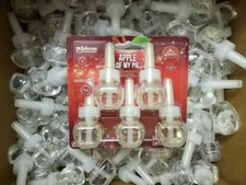 100 Glade Plugins Scented Oil Warmer Refills Apple of my Pie Holiday Collection 