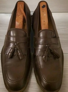 Daniel Cremieux Mens Loafer Dress Shoes Brown Leather Apron Toe Tasseled 9 D Daniel Cremieux | Shoes | Daniel Cremieux Apron Toe Tassel  main image 3