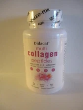Multi Collagen Peptides - 120 Capsules - US Seller