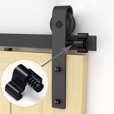 4FT -20FT Sliding Barn Door Hardware Track Single/Double Door Kit, Home/Kitchen