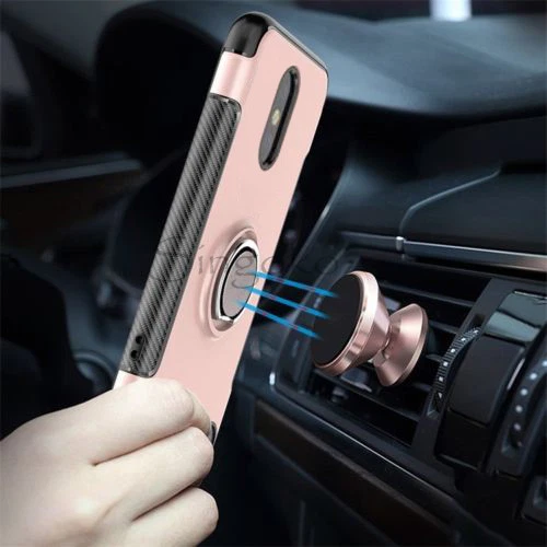 LG Rebel 4 3 Fortune Aristo 2 Plus Phoenix 3 4 Anillo Soporte Estuche PROTECTOR DE PANTALLA Foto 3 de 4