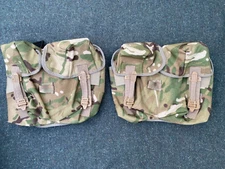 Original Genuine British Army MTP PLCE Webbing SA80 Universal Ammo Pouches x 2