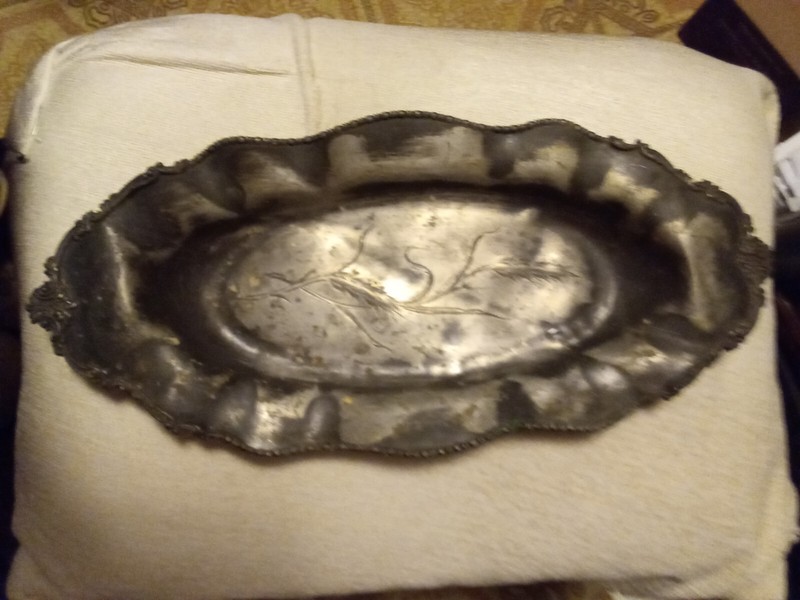 VICTOR SILVER COMPANY TRAY 1058