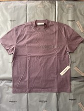 NEW Fear of God Essentials Plum SS23 T-Shirt Size Small S , 100 Authentic