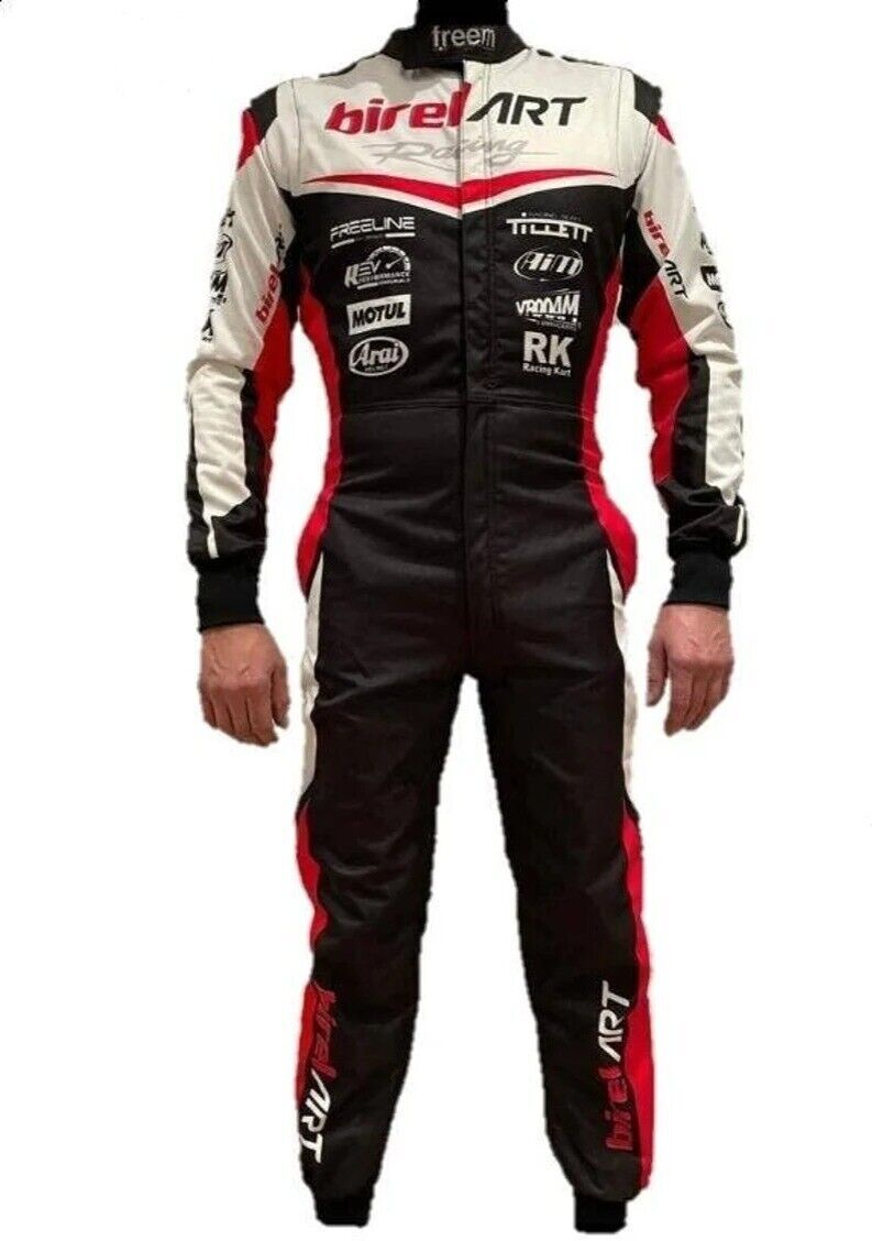 F1 Birel ART Sublimation Printed Go Kart RACING Suit In All F1 Birel ART Sublimation Printed Go Kart RACING Suit In All