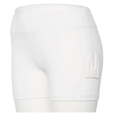Tek Gear Plus Size Womens Ace Tennis Short 1X New with Tags White Pockets Fitted