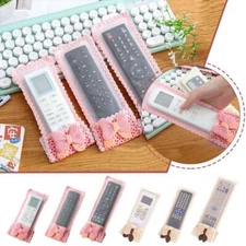 Bow Lace Fabric Remote Control Cover Dust Cover Protective Cover FAST