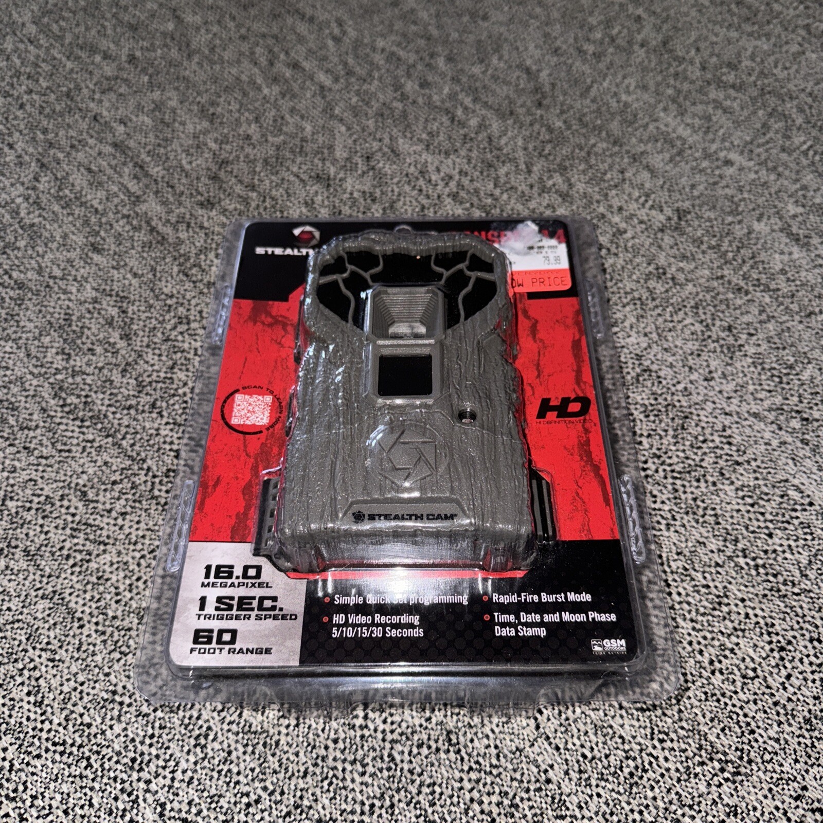 Stealth Cam Banshee 14 Trail Cam 16.0mp Hd Video Burst Shot New