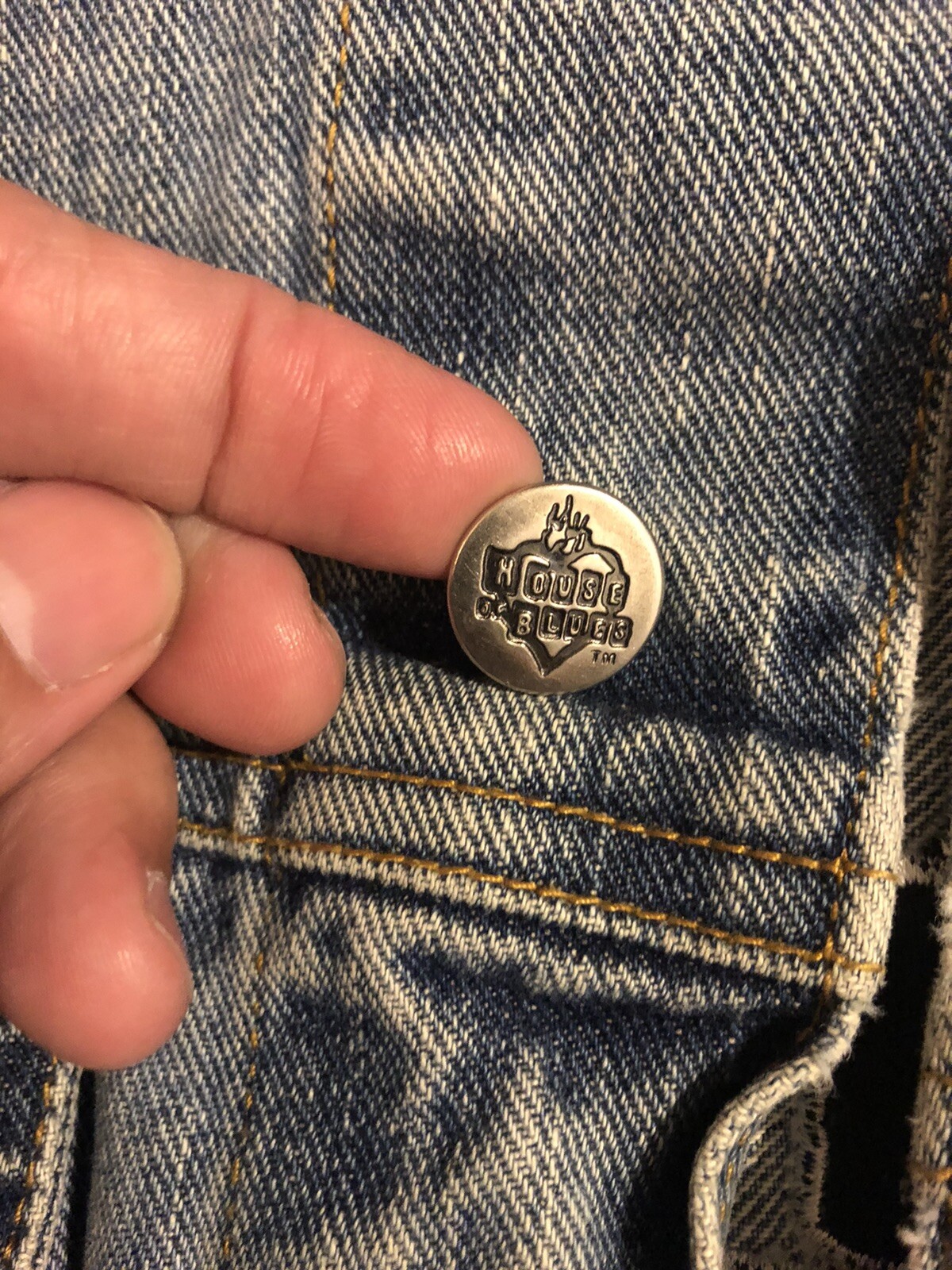 Vintage House of Blues Denim Jacket Size Xtra Small N… Gem