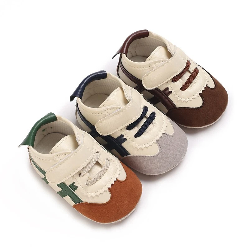 Classic Baby Boy Girl Crib Shoes Infant Sneakers Casual Shoes Newborn Baby Shoes - Image 2 of 4