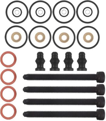 4x BOSCH Dichtungssatz Einspritzdüse Pumpe-Düse für VW Audi Skoda TDI 1417010997