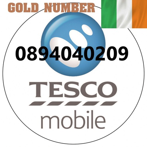 Tesco Mobile Ireland GOLD NUMBER eBay