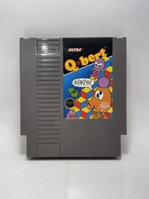 Q*Bert  Q Bert - Authentic Nintendo NES Game - Tested