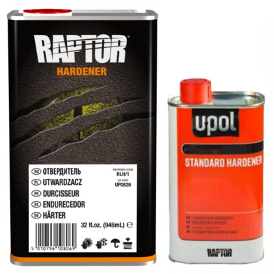 Upol Raptor Härter für 2K Raptor Lack Strukturbeschichtung / Bed Liner.
