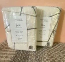 Rizzy Home Julian 2 - Pcs Standard Sham 20 x 26 in Ivory BQ4189 @