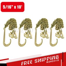 4 Tow Chain J Hook Long Shank With T J Grab Hook 516x10 G70