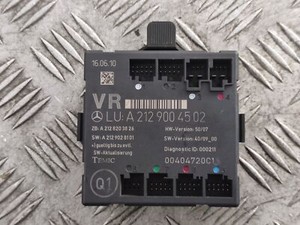 MERCEDES-BENZ E Coupe C207 Front Rechte Tür Steuergerät A2129004502