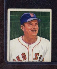1950 Bowman Baseball Card #187 Lou Stringer, Boston Red Sox, VG!
