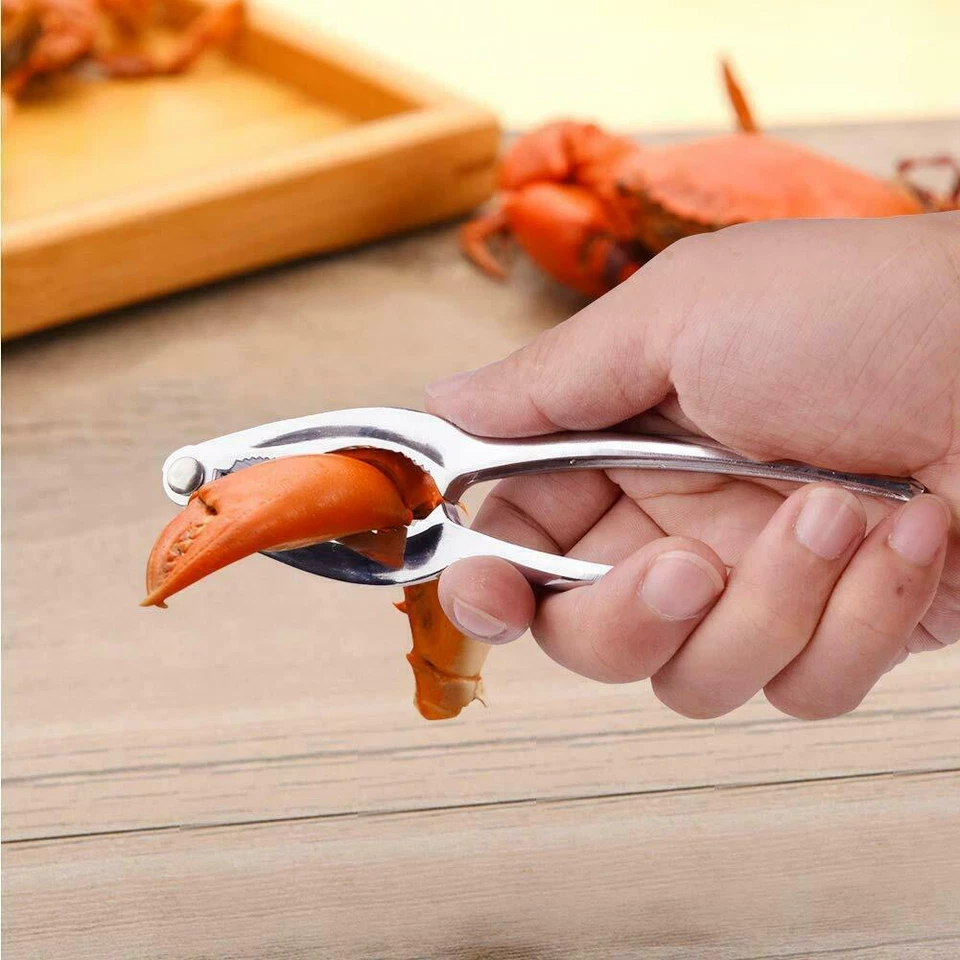 Stainless Steel Lobster Shell Cracker Seafood Crab Crackers Multi-function Tool - Image 4 of 4