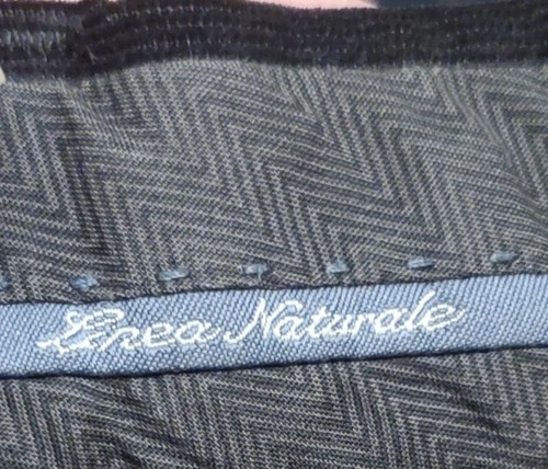 Men's Linea Natural Thin Ribbed Black Corduroy Pants Poly Blend Sz 35 - Picture 4 of 5