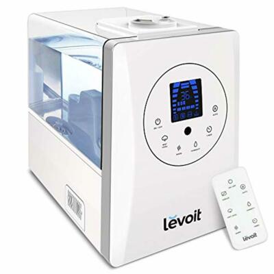 Humidifiers for Bedroom Warm and Cool Mist Ultrasonic Air Germ Whisper Quiet