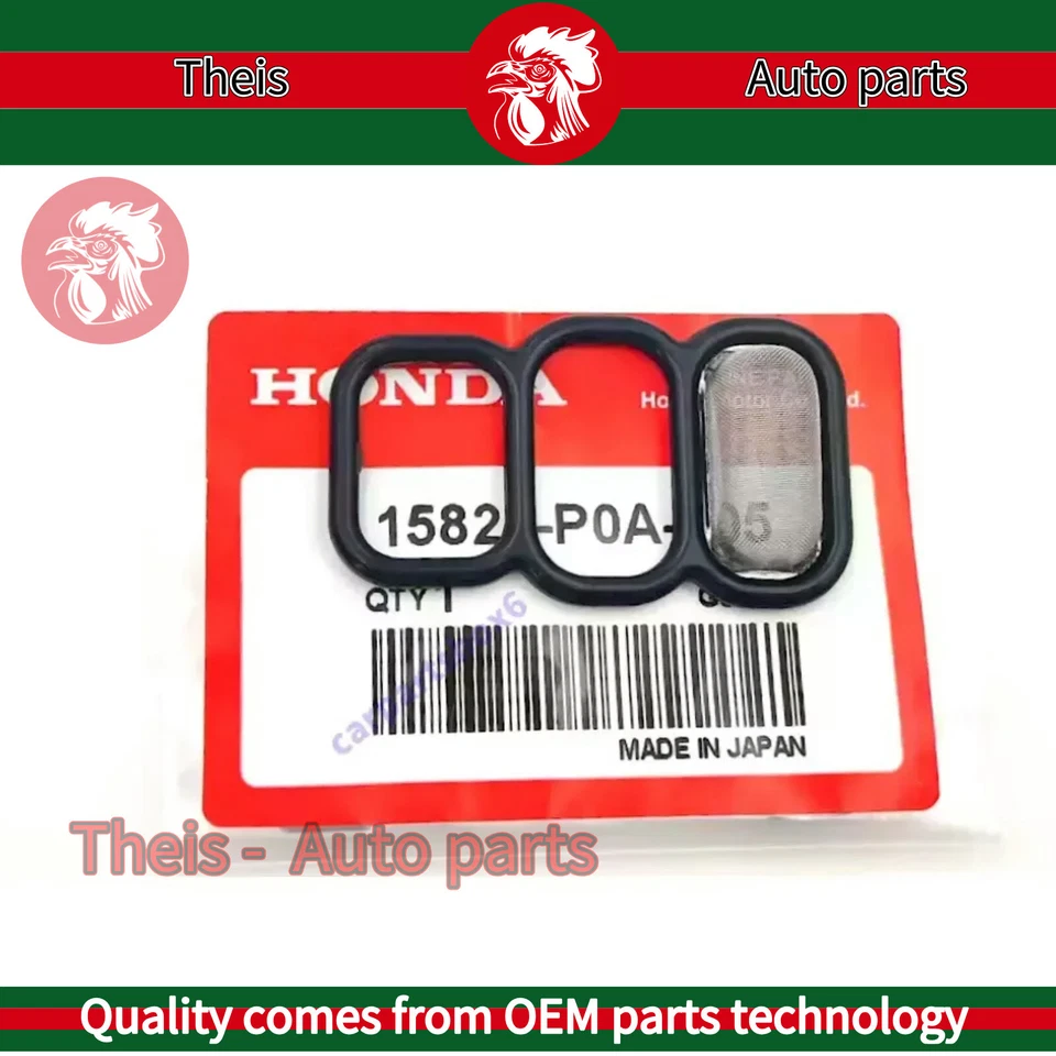 Junta de válvula de carrete solenoide VTEC para Honda Accord Insight 15828-P0A 1994-2002 Foto 2 de 4