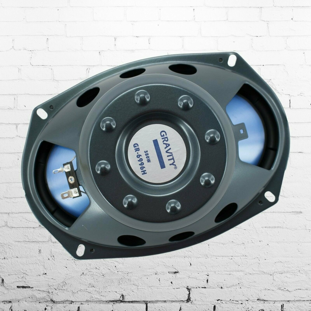 Pair) Gravity 6x9 inch 4-Way 380 Watts Coaxial Car Speakers CEA