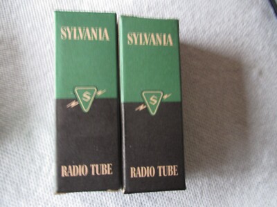 TUBO SYLVANIA 2 X 6SN7GTB. TOP CROMATO. PIASTRE NERE ANGOLATE TUBO SYLVANIA 2 X 6SN7GTB. TOP CROMATO. PIASTRE NERE ANGOLATE
