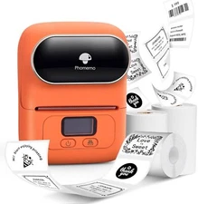 Phomemo M110 Bluetooth Label Maker Machine Portable Wireless Thermal Printer