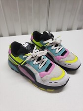 PUMA RS 2.0 Jr Sneakers Neon Bright Running Shoes Youth Girls Sz 5.5 385825-01