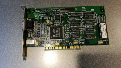 Philips Paradise Pipeline 64 Western Digital WD9710-MZ PCI vintage video card