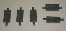 LEGO NEW 2x4 Dark Stone Grey Plate with Pins (5x) 4509884 4210682 Brick 30157