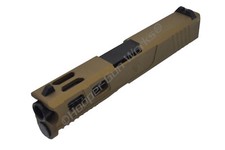 HGW Complete Upper for Glock 43 Elite Bronze Lightened Slide Black Barrel Sights