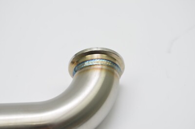 Tubo De Descarga Universal All Out Fab Para Wastegate Tial 44mm | Versión 6, Acero Inoxidable