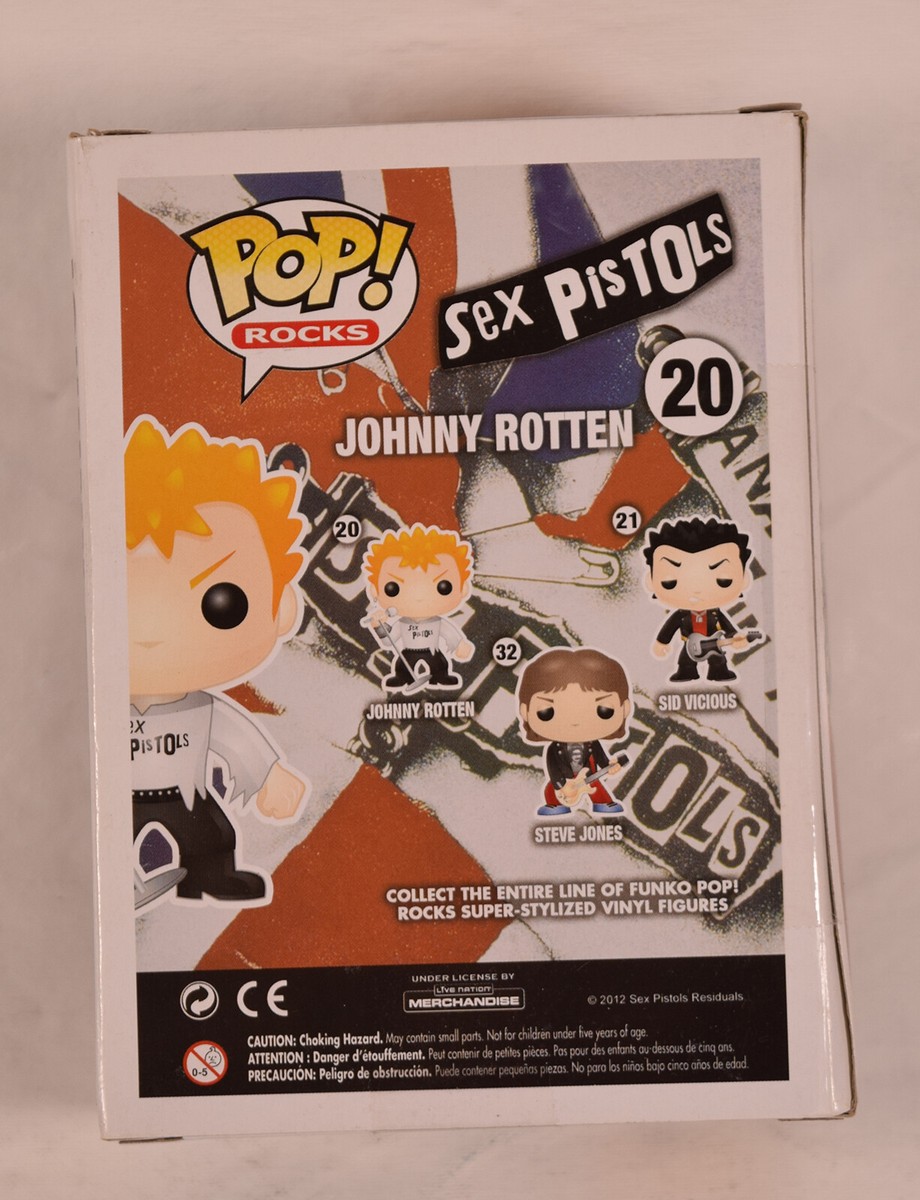 セックスピストルズ、ジョニーロットン　ファンコポップ Funko pop ジョニー ロットン Sex Pistols Johnny Rotten Pop