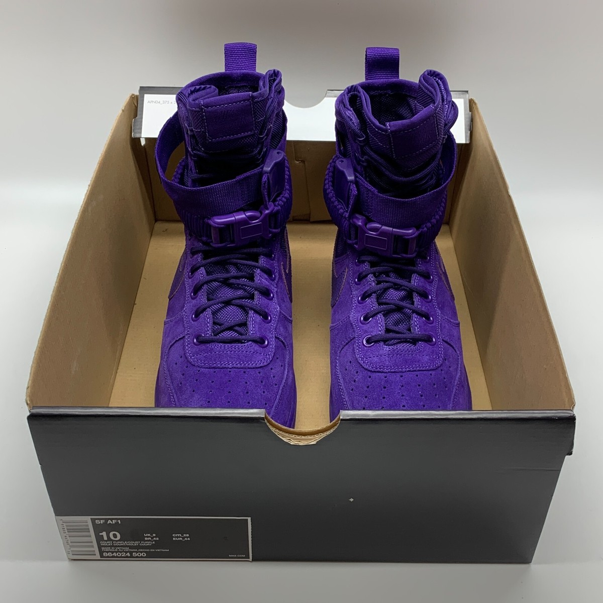 Nike SF AF1 864024 500 Court Purple Special Field Air Force 1 Boot